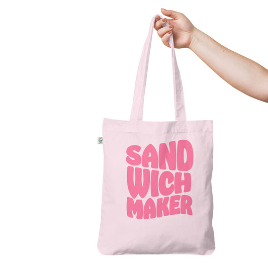 Sandwich Maker Tote Bag - Pink