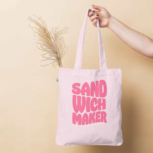 Sandwich Maker Tote Bag - Pink
